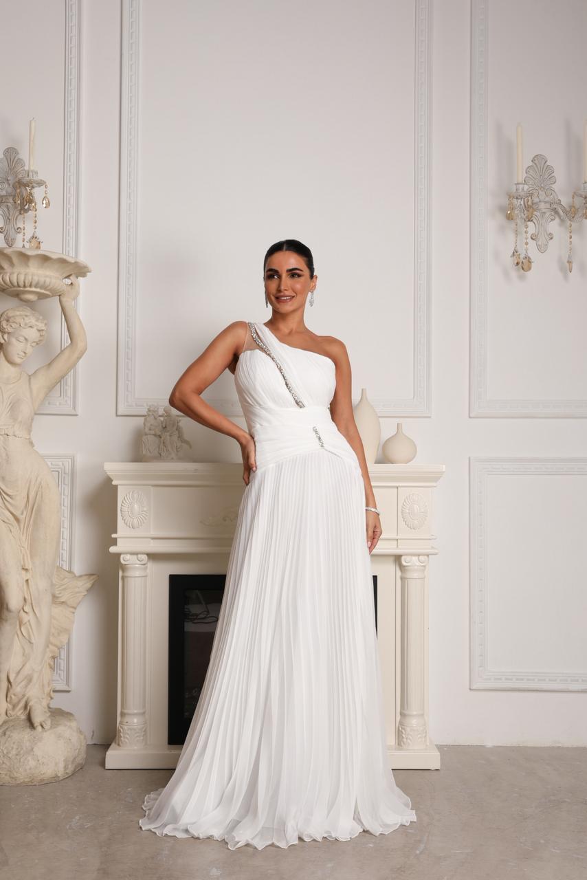 White Flowing Dress